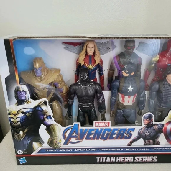 Marvel Avengers Titan Heroes Collection Pack Big 12 Figures